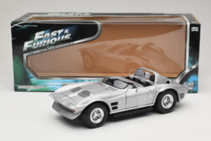 Chevrolet Corvette Grand Sport Silber Fast & Furious Greenlight 1:18 12842 Metall – Bild 6 von 6