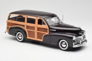 Chevrolet Fleetmaster Woody Braun Maisto 1:18 36854 Metall – Bild 6 von 8
