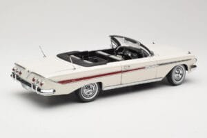 Chevrolet Impala Cabriolet Weiss Sun Star 1:18 3405 Metall – Bild 3 von 8
