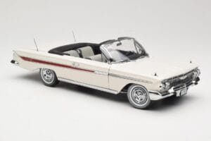 Chevrolet Impala Cabriolet Weiss Sun Star 1:18 3405 Metall – Bild 6 von 8