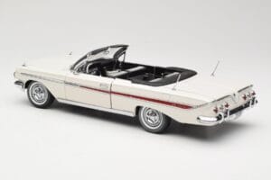 Chevrolet Impala Cabriolet Weiss Sun Star 1:18 3405 Metall – Bild 7 von 8