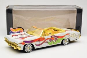 Chevrolet Impala Lowrider White Metallic Hot Wheels 1:18 27635 Metall – Bild 8 von 8