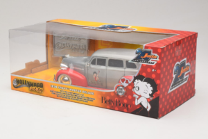 Chevrolet Master Deluxe Dark Silver Metallic Red Jada 1:24 253745012 Metall – Bild 3 von 3