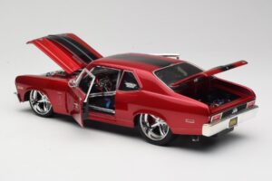 Chevrolet Nova SS Coupe Rot Maisto 1:18 31083-M1 Metall – Bild 5 von 8