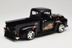 Chevrolet Old School Cody Project Truck & Chopper Set Joyride 1:18 33911 Metall – Bild 3 von 8