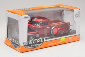 Chevrolet Pickup Bigtime Kustoms Rot Jada 1:24 96802 Metall – Bild 2 von 3