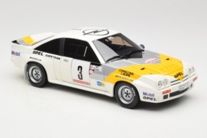 Opel Manta 400 Group B Rally Tour de Corse 1984 Mit Chevrolet G30 Servicefahrzeug Otto 1:18 OT491 Resin – Bild 13 von 13