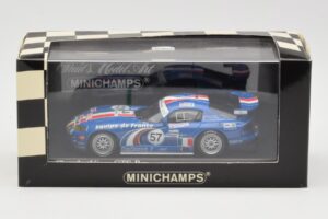 Dodge Viper GTS-R #57 Terrien / Cochet / Dayraut Le Mans 24 Hours 2001 Minichamps 1:43 400011457 Metall – Bild 4 von 4