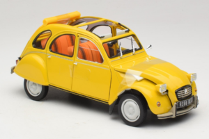 Citroen 2CV 6 Club Mimosa Yellow Norev 1:18 181496 Metall – Bild 4 von 6