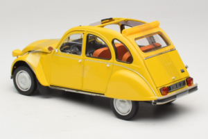 Citroen 2CV 6 Club Mimosa Yellow Norev 1:18 181496 Metall – Bild 5 von 6
