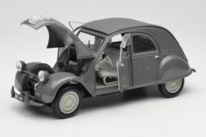 Citroen 2CV A Grau Tchibo 1:18 49418 Metall – Bild 2 von 8