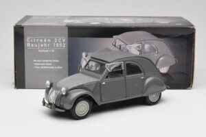 Citroen 2CV A Grau Tchibo 1:18 49418 Metall – Bild 8 von 8