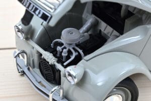 Citroen 2CV AZAM Rosa Grau Norev 1:18 181430 Metall – Bild 3 von 3