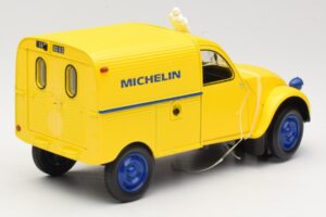 Citroen 2CV Fourgonnette Michelin Bibendum Norev 1:18 181502 Metall – Bild 2 von 6