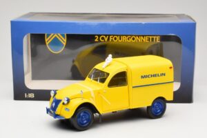 Citroen 2CV Fourgonnette Michelin Bibendum Norev 1:18 181502 Metall – Bild 6 von 6