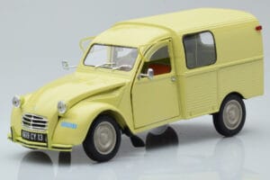Citroen 2CV Furgonette AK350 Pastis Gelb Norev 1:18 181488 Metall