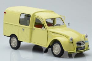 Citroen 2CV Furgonette AK350 Pastis Gelb Norev 1:18 181488 Metall – Bild 6 von 8