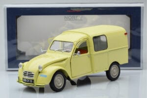 Citroen 2CV Furgonette AK350 Pastis Gelb Norev 1:18 181488 Metall – Bild 8 von 8