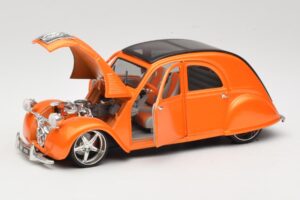 Citroen 2CV Orange Maisto 1:18 31321 Metall – Bild 2 von 8