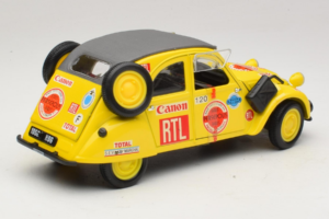 Citroen 2CV Rally Gelb Maisto 1:18 56032 Metall – Bild 2 von 6