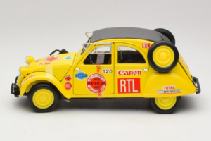 Citroen 2CV Rally Gelb Maisto 1:18 56032 Metall – Bild 3 von 6