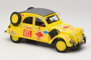 Citroen 2CV Rally Gelb Maisto 1:18 56032 Metall – Bild 4 von 6