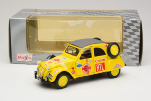 Citroen 2CV Rally Gelb Maisto 1:18 56032 Metall – Bild 6 von 6