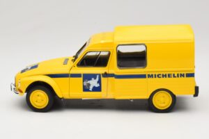 Citroen Acadiane Michelin Gelb Solido 1:18 S1800406 Metall – Bild 3 von 6