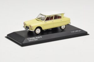 Citroen Ami 6 Gelb Weiss Minichamps 1:43 400111661 Metall – Bild 2 von 4