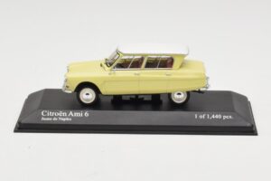 Citroen Ami 6 Gelb Weiss Minichamps 1:43 400111661 Metall