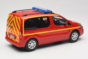 Citroen Berlingo II Pompiers Rot Norev 1:18 181641 Metall – Bild 2 von 6