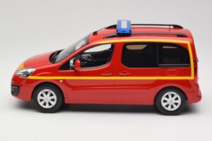 Citroen Berlingo II Pompiers Rot Norev 1:18 181641 Metall – Bild 3 von 6