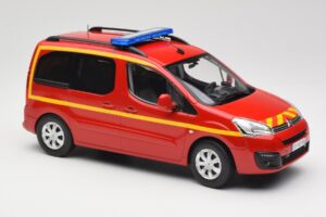 Citroen Berlingo II Pompiers Rot Norev 1:18 181641 Metall – Bild 4 von 6
