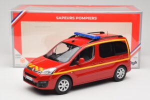 Citroen Berlingo II Pompiers Rot Norev 1:18 181641 Metall – Bild 6 von 6