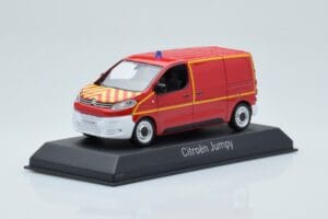 Citroen Jumpy Van Sapeurs Pompiers Rot Norev 1:43 155822 Metall – Bild 2 von 4