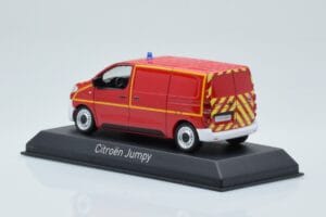 Citroen Jumpy Van Sapeurs Pompiers Rot Norev 1:43 155822 Metall – Bild 3 von 4