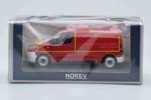 Citroen Jumpy Van Sapeurs Pompiers Rot Norev 1:43 155822 Metall – Bild 4 von 4