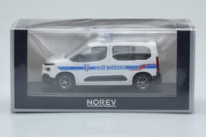 Citroen Berlingo Police Municipale v1 Weiss Blau Norev 1:43 155767 Metall – Bild 4 von 4