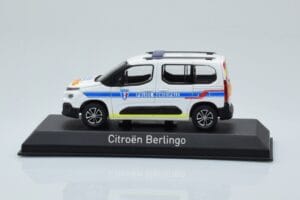 Citroen Berlingo Police Municipale v2 Weiss Blau Norev 1:43 155768 Metall