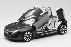 Citroen C-Metisse Matte Black Norev 1:18 181597 Metall – Bild 2 von 8
