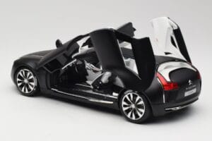 Citroen C-Metisse Matte Black Norev 1:18 181597 Metall – Bild 5 von 8