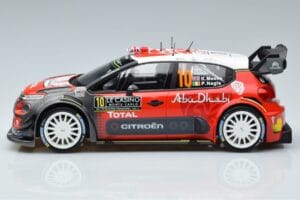 Citroen C3 WRC #10 K. Meeke / P. Nagle Rally Monte Carlo 2018 Norev 1:18 181636 Metall – Bild 3 von 6