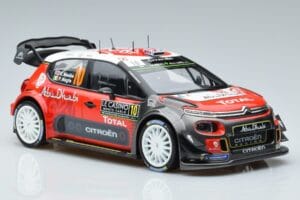 Citroen C3 WRC #10 K. Meeke / P. Nagle Rally Monte Carlo 2018 Norev 1:18 181636 Metall – Bild 4 von 6