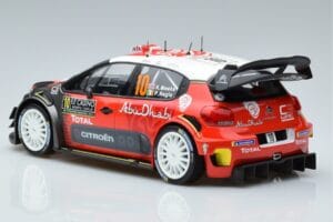 Citroen C3 WRC #10 K. Meeke / P. Nagle Rally Monte Carlo 2018 Norev 1:18 181636 Metall – Bild 5 von 6