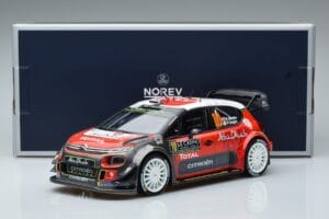 Citroen C3 WRC #10 K. Meeke / P. Nagle Rally Monte Carlo 2018 Norev 1:18 181636 Metall – Bild 6 von 6