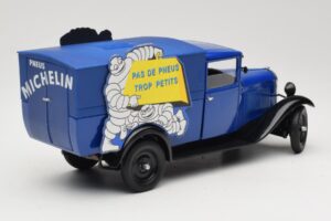 Citroen C4 F Pas de Pneus Trop Petit Blau Solido 1:18 151235-00 Metall – Bild 3 von 8