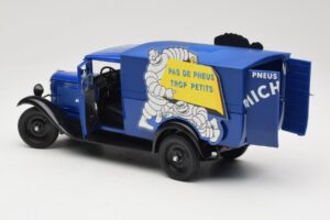 Citroen C4 F Pas de Pneus Trop Petit Blau Solido 1:18 151235-00 Metall – Bild 5 von 8