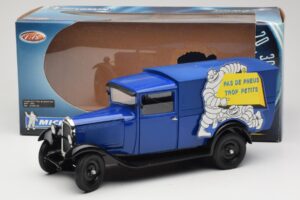 Citroen C4 F Pas de Pneus Trop Petit Blau Solido 1:18 151235-00 Metall – Bild 8 von 8