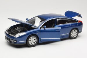 Citroen C6 Blau Bburago 1:18 18-12073 Metall – Bild 2 von 8