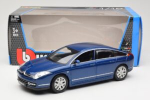 Citroen C6 Blau Bburago 1:18 18-12073 Metall – Bild 8 von 8